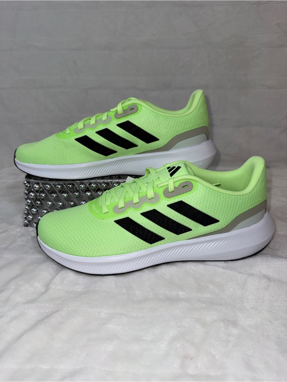 Adidas Runfalcon 3.0 Mens 9.5 Bright Green NWT